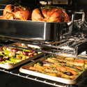 ZLINE Autograph Edition 30 in. Professional True Convection Double Wall Oven with Air Fry and Self Clean in Stainless Steel with Polished Nickel Helix Handles (WADZ-30-KPN)