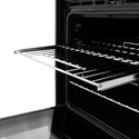 ZLINE Autograph Edition 30 in. Professional True Convection Single Wall Oven with Air Fry and Self Clean in Stainless Steel with Champagne Bronze Handle (WASZ-30-CB)