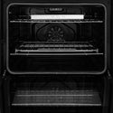 ZLINE Autograph Edition 30 in. Professional True Convection Single Wall Oven with Air Fry and Self Clean in Stainless Steel with Champagne Bronze Handle (WASZ-30-CB)