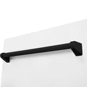 ZLINE Autograph Edition 18” Tallac Series 3rd Rack Top Control Built-In Dishwasher in White Matte with Matte Black Handle, 51dBa (DWVZ-WM-18-MB)