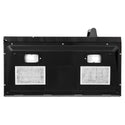 ZLINE 30 in. Black Stainless Steel Over the Range Convection Microwave Oven with Traditional Handle (MWO-OTR-H-BS) under.