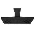 48" ZLINE CrownSound™Ducted Vent Wall Mount Range Hood in Black Stainless Steel with Built-in Bluetooth Speakers (BSKBNCRN-BT-48)
