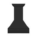 ZLINE 36 in. Wooden Wall Mount Range Hood in Rustic Black Finish (355CC-36)