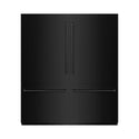 ZLINE 72 in. 39.6 cu. ft. French Door Built-In Bottom Freezer Refrigerator with Water Dispensers and Ice Makers in Black Stainless Steel (RBIT-BS-72)
