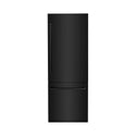 ZLINE 30" 16.1 cu. ft. Built-In 2-Door Bottom Freezer Refrigerator with Internal Water and Ice Dispenser in Black Stainless Steel (RBIV-BS-30)