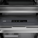 ZLINE 18 in. 8.6 cu. ft. Panel Ready Right Hinge Column Freezer with Graphite Gray Interior (RBCFVR-18) close-up detail, interior touch control panel.