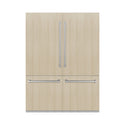 ZLINE 60 in. 32.2 cu. ft. Panel Ready French Door Built-In Bottom Freezer Refrigerator with Water Dispensers and Ice Makers (RBIV-60)