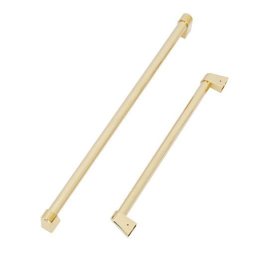 ZLINE Autograph Edition 30 in. Built-in Refrigerator Handles (Set of 2) in Polished Gold (RBIVHZ-G-30)
