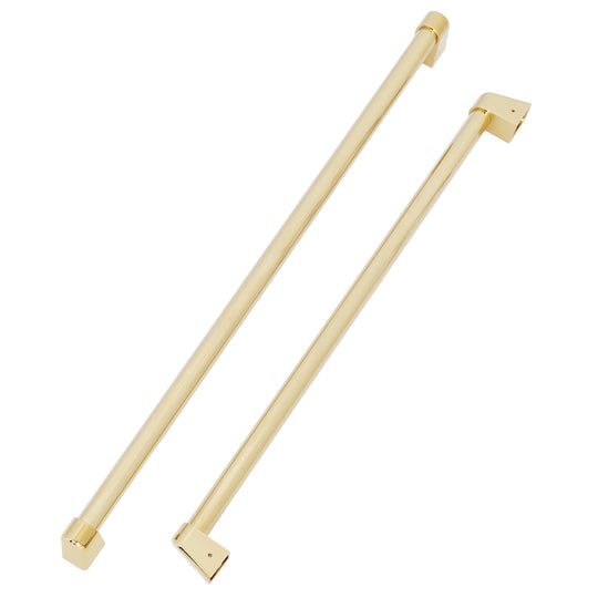 ZLINE Autograph Edition 36 in. Built-in Refrigerator Handles (Set of 3) in Polished Gold (RBIVHZ-G-36)
