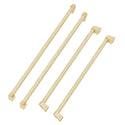 ZLINE 60 in. Autograph Edition Built-in Gold Refrigerator Handles for RBIV-60