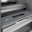 ZLINE 24 in. 12.5 cu. ft. Column Refrigerator in Satin Stainless Steel with Graphite Gray Interior (RCRV-SN-24)