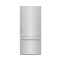 ZLINE 36 in. 19.8 cu. ft. Built-In Bottom Freezer Refrigerator with Water Dispenser and Ice Maker in Stainless Steel (RBIT-304-36)