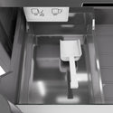 ZLINE 18 in. 8.6 cu. ft. Left Hinge Column Freezer in White Matte with Graphite Gray Interior (RCFVL-WM-18)