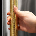 ZLINE Autograph Edition 30 in. Built-In Refrigerator Helix Handles (Set of 2) in Polished Gold (RBIVHZ-K-G-30)