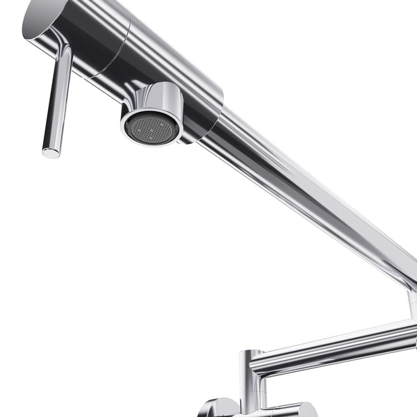 ZLINE Gemini Pot Filler in Chrome (GEM-FPF-CH)