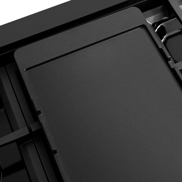 ZLINE 48 in. Classic Gas Rangetop with 8 Burner DuoPro™ Cooktop in Black Stainless Steel (PCRTB-48)