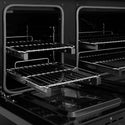 ZLINE 48 in. 6.7 cu. ft. Classic Gas Range with 8 Burner DuoPro™ Cooktop and Dual Ovens in Black Stainless Steel (PCGRB-48)