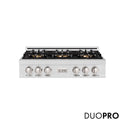 ZLINE 36 in. Classic Gas Rangetop with 6 Burner DuoPro™ Cooktop in Satin Stainless Steel (PCRTS-36)