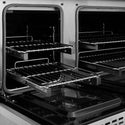 ZLINE 48 in. 6.7 cu. ft. Classic Dual Fuel Range with 8 Burner DuoPro™ Cooktop and Dual Ovens in Satin Stainless Steel (PCDRS-48)