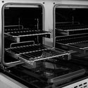 ZLINE 48 in. 6.7 cu. ft. Classic Gas Range with 8 Burner DuoPro™ Cooktop and Dual Ovens in Satin Stainless Steel (PCGRS-48)