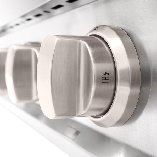 ZLINE 48 in. Classic Gas Rangetop with 8 Brass Burners and Porcelain Cooktop in Stainless Steel (RT-BR-48)