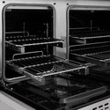 ZLINE 48 in. 6.7 cu. ft. Classic Gas Range with 8 Burner DuoPro™ Cooktop and Dual Ovens in Stainless Steel (PCGR48)