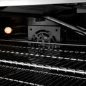 ZLINE Autograph Edition 36 in. 5.2 cu. ft. Classic Gas Range with 6 Burner DuoPro™ Cooktop and Convection Gas Oven in Stainless Steel and Champagne Bronze Accents (PCGRZ-36-CB)