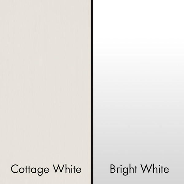 ZLINE 36 in. Wooden Wall Mount Range Hood in Rustic Shiplap Bright White Finish with Stainless Steel Accents (365WW-36)