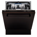 ZLINE 24" Tallac Series 3rd Rack Dishwasher with Oil-Rubbed Bronze Panel and Traditional Handle, 51dBa (DWV-ORB-24)-Dishwashers-DWV-ORB-24 ZLINE Kitchen and Bath