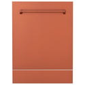 ZLINE 24" Tallac Dishwasher Panel in Copper with Traditional Handle (DPV-C-24)
