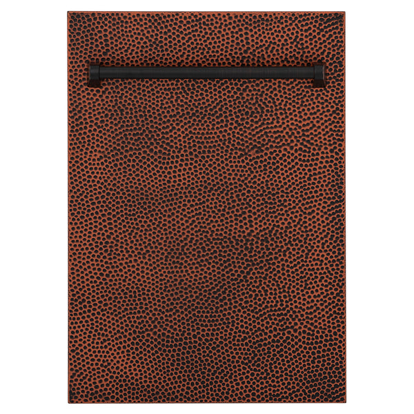 ZLINE 18" Tallac Dishwasher Panel in Hand-Hammered with Traditional Handle (DPV-HH-18)