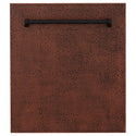 ZLINE 24" Tallac Dishwasher Panel in Hand-Hammered with Traditional Handle (DPV-HH-24)