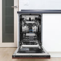 ZLINE 18 in. Tallac Series 3rd Rack Top Control Dishwasher with a Stainless Steel Tub with Hand-Hammered Copper Panel, 51dBa (DWV-HH-18)-Dishwashers-DWV-HH-18 ZLINE Kitchen and Bath