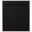 ZLINE 18" Tallac Dishwasher Panel in Oil Rubbed Bronze with Traditional Handle (DPV-ORB-18)