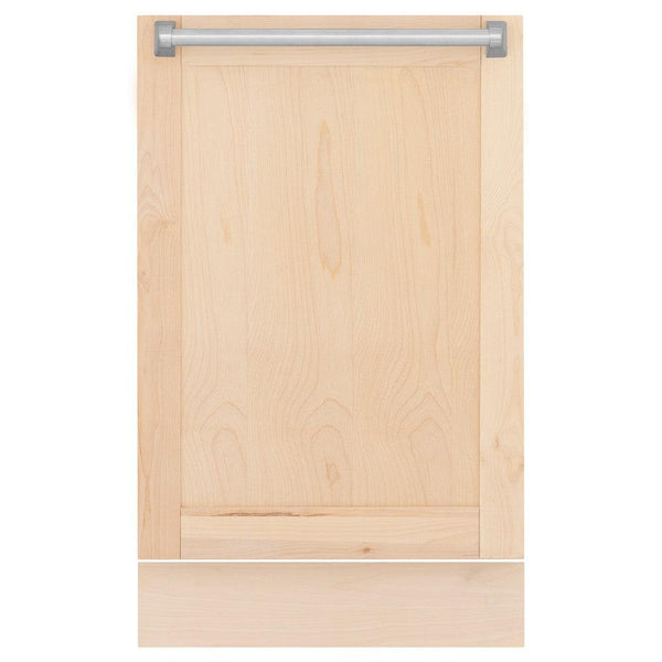 ZLINE 18 in. Tallac Series 3rd Rack Top Control Dishwasher with Unfinished Wood Panel, 51dBa (DWV-UF-18)-Dishwashers-DWV-UF-18 ZLINE Kitchen and Bath