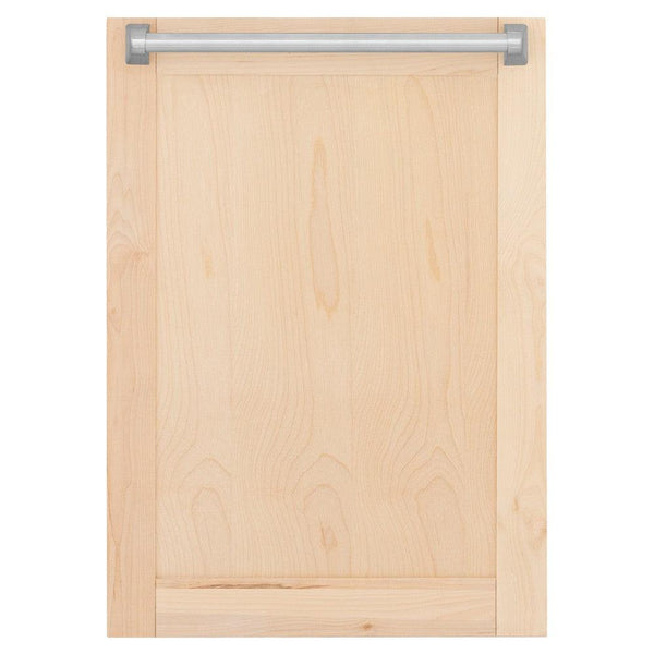 ZLINE 18 in. Tallac Series 3rd Rack Top Control Dishwasher with Unfinished Wood Panel, 51dBa (DWV-UF-18)-Dishwashers-DWV-UF-18 ZLINE Kitchen and Bath