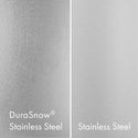 ZLINE 36 in. 19.6 cu. ft. French Door Built-In Bottom Freezer Refrigerator with Water Dispenser and Ice Maker in DuraSnow® Stainless Steel with Graphite Gray Interior (GRBIV-SN-36)
