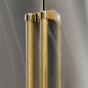 ZLINE Autograph Edition 36 in. Freestanding French Door Refrigerator Helix Handles (Set of 4) in Polished Gold (RFMHZ-36-K-G)