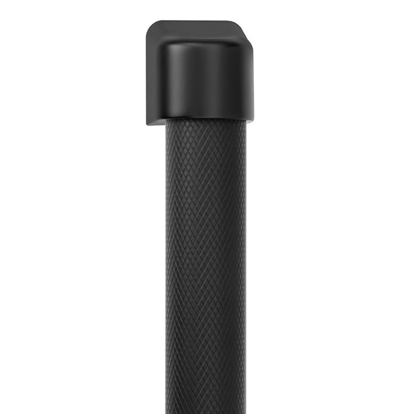 ZLINE Autograph Edition 36 in. Freestanding French Door Refrigerator Helix Handles (Set of 4) in Matte Black (RFMHZ-36-K-MB)
