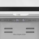 ZLINE 36 in. Freestanding French Door Refrigerator with Ice Maker in Black Stainless Steel (RFM-36-BS) uses a fresh cooling system to easily adjust and maintain temperature.