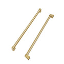 ZLINE Autograph Edition Champagne Bronze Traditional Handles (Set of 4) for Counter-Depth and Standard-Depth Refrigerators (RFMHZ-36-CB)