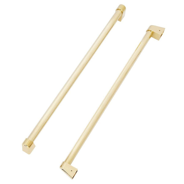Polished Gold Refrigerator Handles.