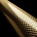 ZLINE Autograph Edition 18 in. Helix Handle (Set of 1) for Paramount and Select Ranges in Polished Gold (SGZ-054C-K-G)