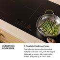 ZLINE 36 in. Induction Cooktop with Anti-Scratch Glass and 5 Elements (FCIND-36)