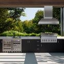 ZLINE 48 in. Island Mount Outdoor Grill Hood (GOi2-48)