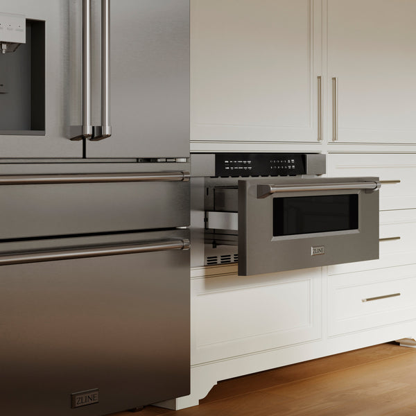 ZLINE 30 in. 1.2 cu. ft. Stainless Steel Built-In Microwave Drawer (MWD-30)
