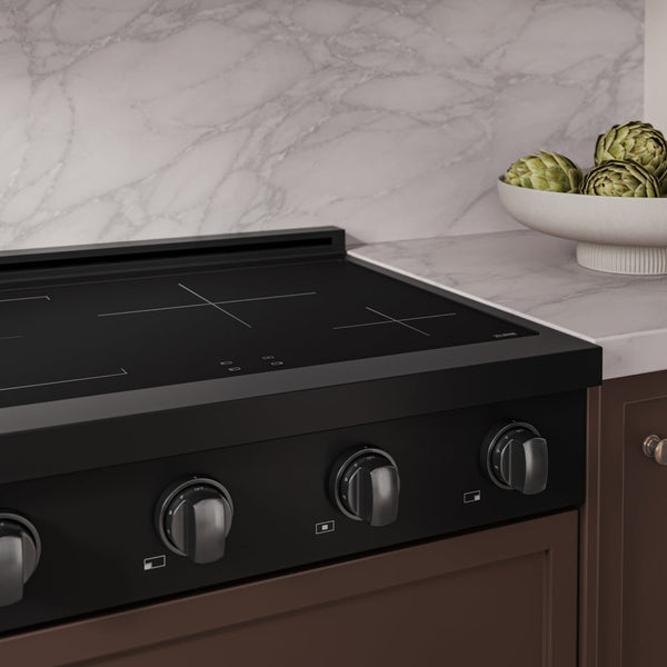 ZLINE 30 in. Paramount Induction Rangetop with 4 Element Cooktop in Black Stainless Steel (SINRTB-30)