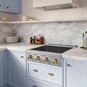 ZLINE Autograph Edition 30 in. Paramount Induction Rangetop with 4 Element Cooktop in Stainless Steel and Champagne Bronze Accents (SINRTZ-30-CB)