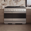 ZLINE 48 in. 6.7 cu. ft. Marino Dual Fuel Range with 8 Burner DuoPro™ Cooktop and Dual Ovens in Stainless Steel (PMDR48)
