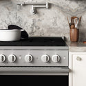 ZLINE 30 in. 4.2 cu. ft. Marino Dual Fuel Range with 4 Burner Gas Cooktop and Electric Convection Oven in Stainless Steel (MDR30)